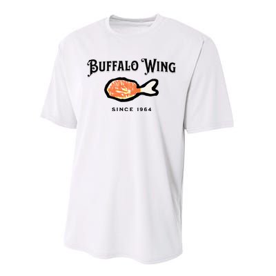 Buffalo Wing Hot And Spicy Performance Sprint T-Shirt