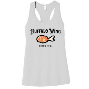 Buffalo Wing Hot And Spicy Women's Racerback Tank