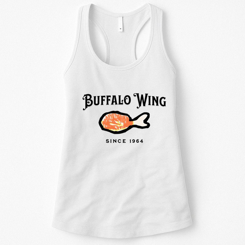 Buffalo Wing Hot And Spicy Womens Tank Top