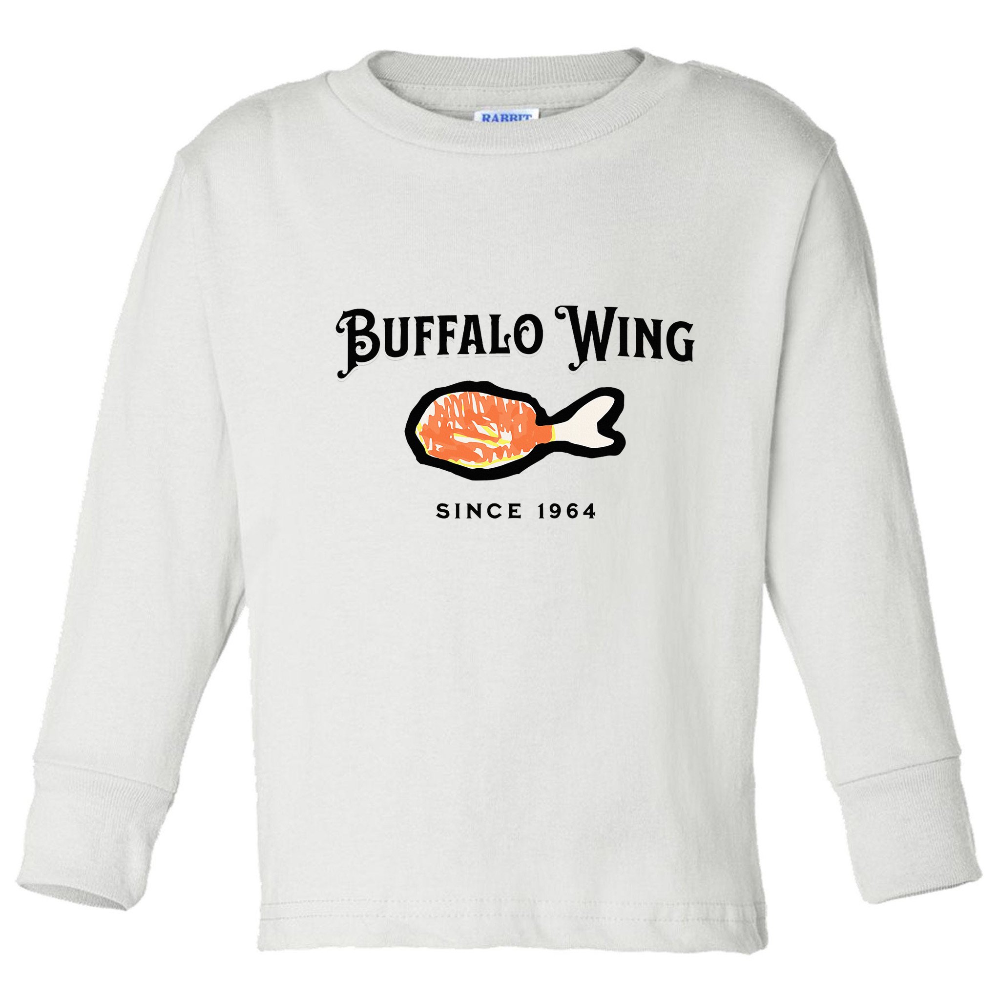 Buffalo Wing Hot And Spicy Toddler Long Sleeve Shirt
