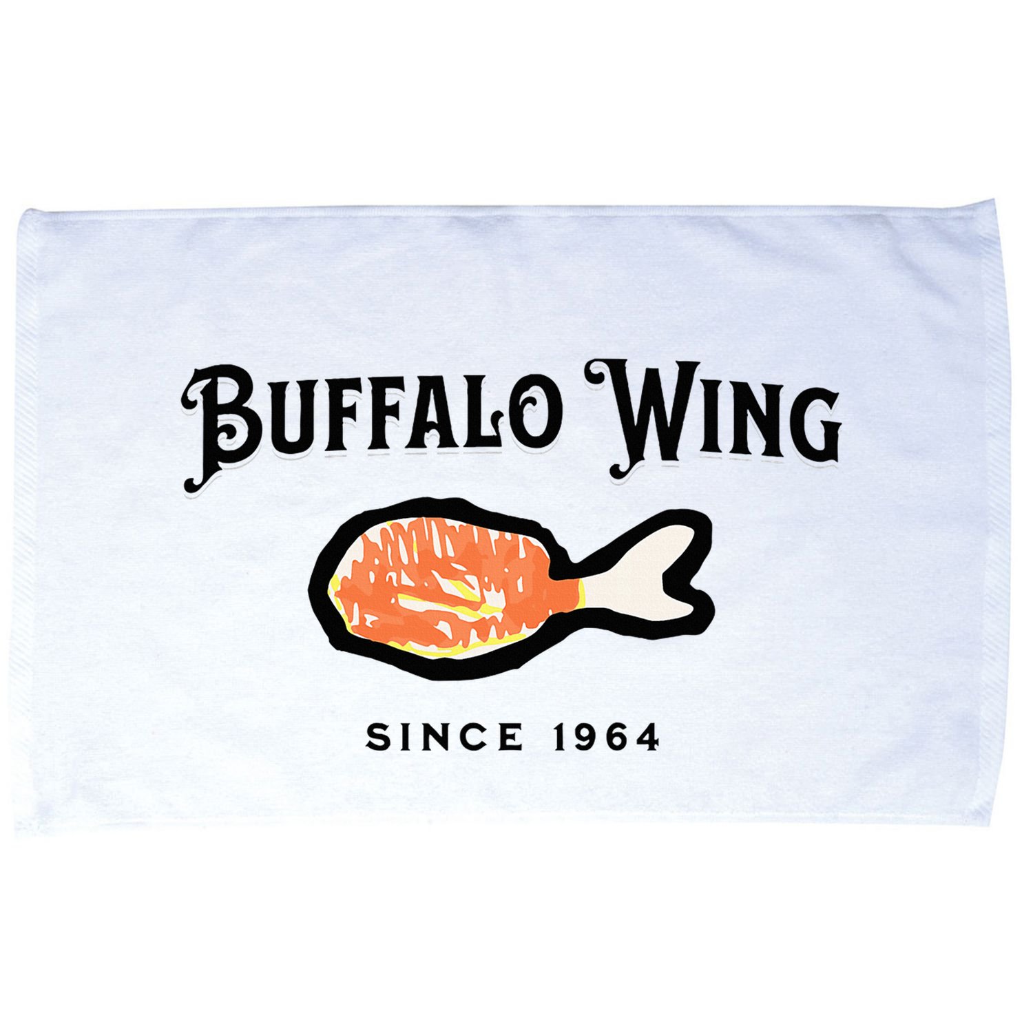 Buffalo Wing Hot And Spicy Microfiber Hand Towel