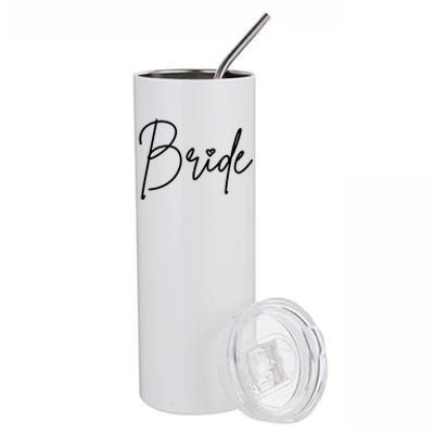 Bride Wedding Honeymoon Bachelorette Party Fiance Funny Gift Stainless Steel Tumbler