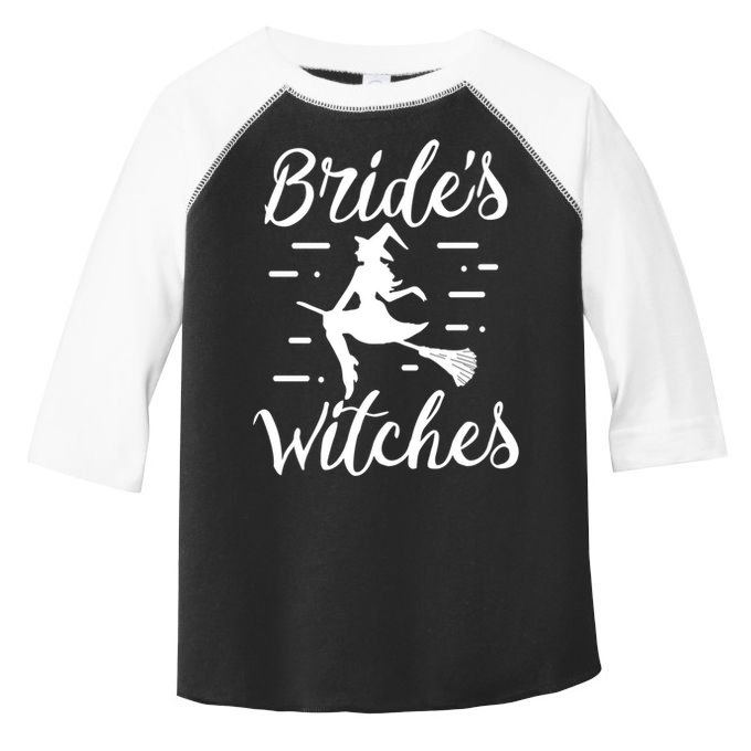 Bride's Witches Halloween Bachelorette Party Witch Wedding Gift Toddler Fine Jersey T-Shirt