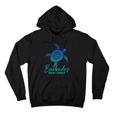 Barbados West Indies Bajan Sea Turtle Scuba Diving Hoodie