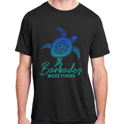 Barbados West Indies Bajan Sea Turtle Scuba Diving Adult ChromaSoft Performance T-Shirt