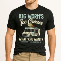 Big Worms Ice Cream What Chu Want Cooling Performance Crew T-Shirt