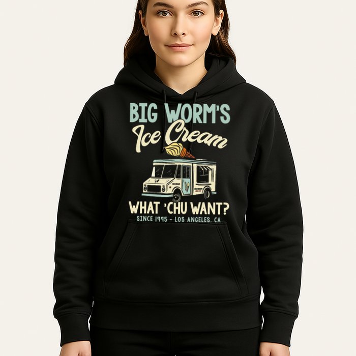 Big Worms Ice Cream What Chu Want Hoodie