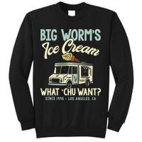 Big Worms Ice Cream What Chu Want Sweatshirt