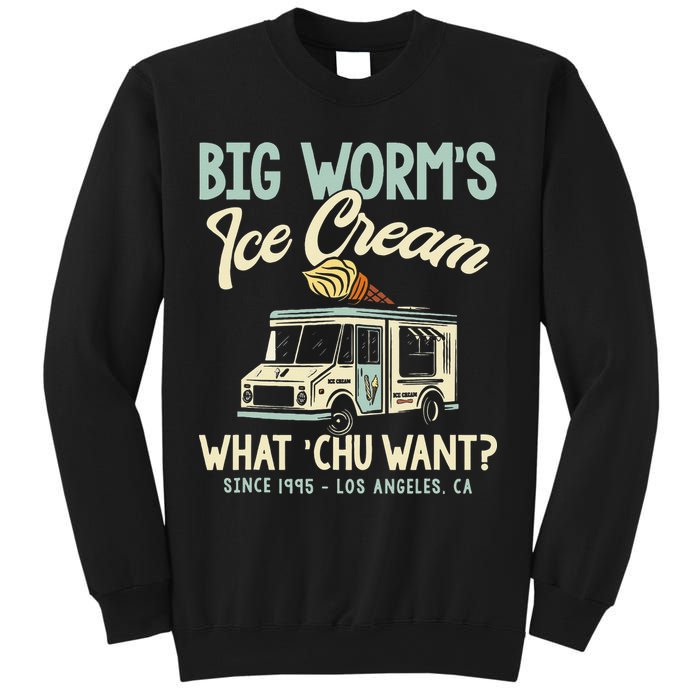 Big Worms Ice Cream What Chu Want Sweatshirt