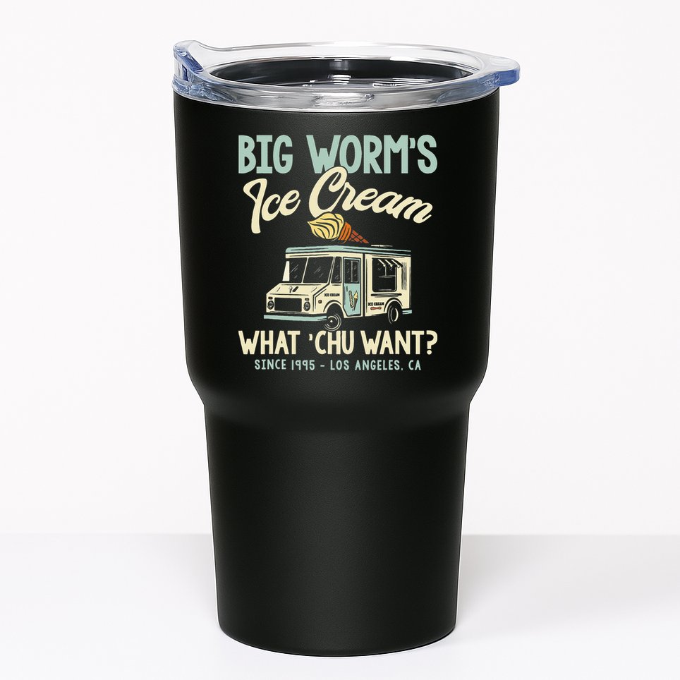 Big Worms Ice Cream What Chu Want Tumbler