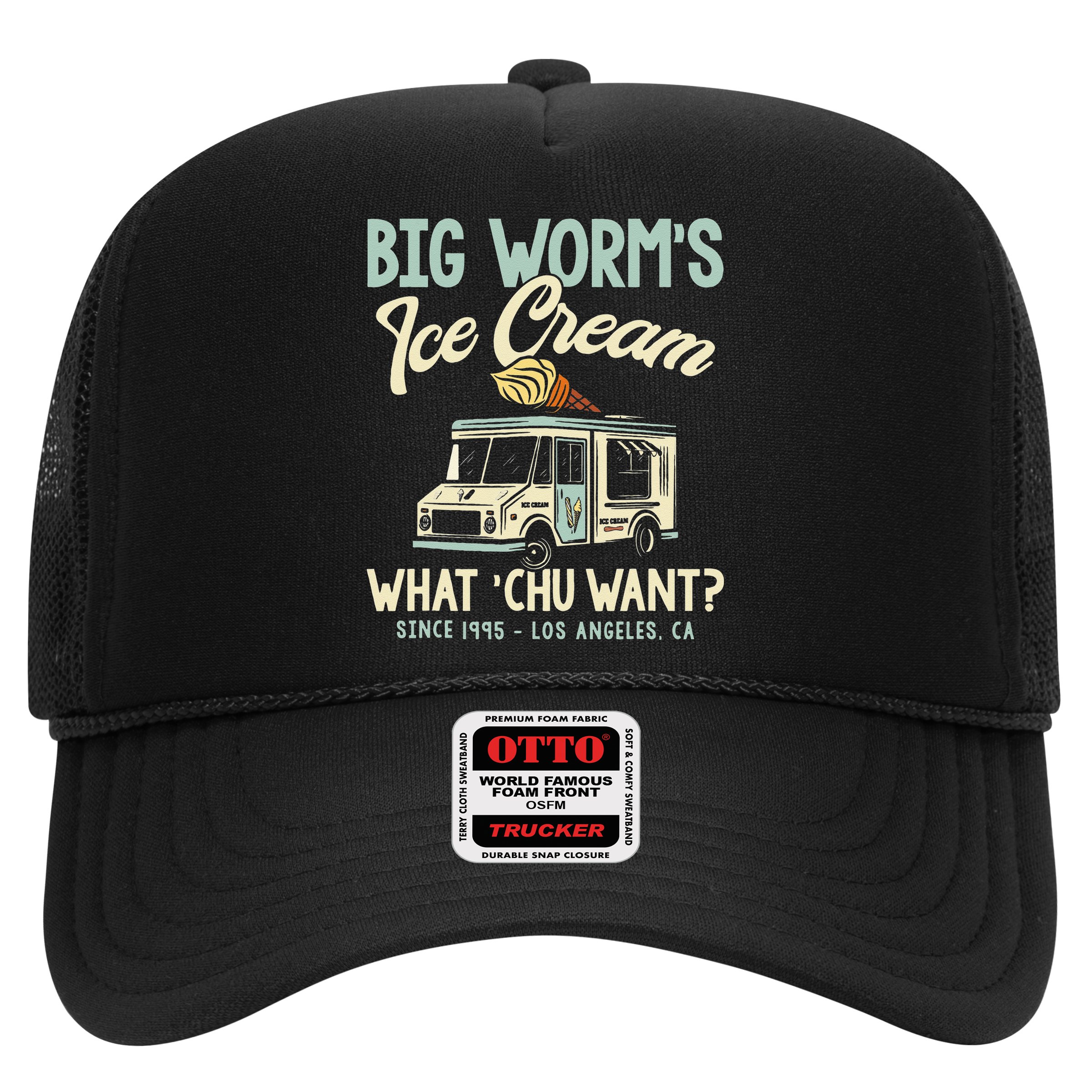 Big Worms Ice Cream What Chu Want Hat