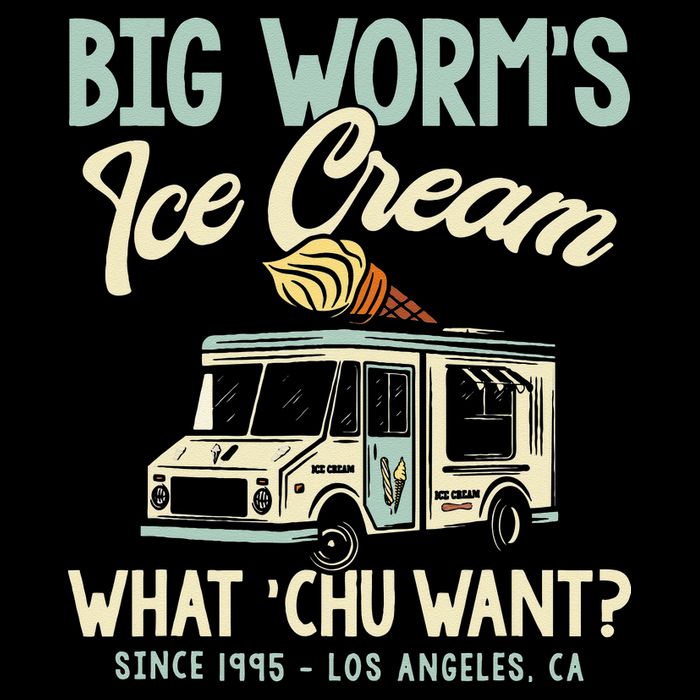 Big Worms Ice Cream What Chu Want Zip Tote Bag