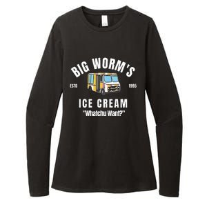 Big WormS Ice Cream Whatchu Want Womens CVC Long Sleeve Shirt