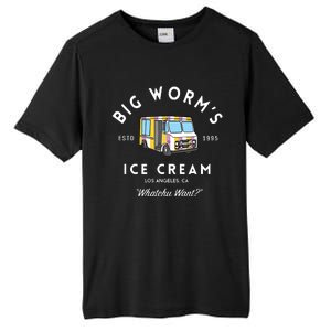 Big Worm&39;s Ice Cream &Quot;Whatchu Want&quot; Los Angeles CA Tall Fusion ChromaSoft Performance T-Shirt