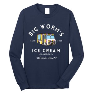 Big Worm&39;s Ice Cream &Quot;Whatchu Want&quot; Los Angeles CA Long Sleeve Shirt