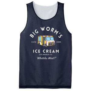 Big Worm&39;s Ice Cream &Quot;Whatchu Want&quot; Los Angeles CA Mesh Reversible Basketball Jersey Tank