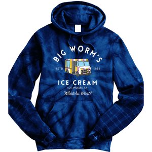 Big Worm&39;s Ice Cream &Quot;Whatchu Want&quot; Los Angeles CA Tie Dye Hoodie