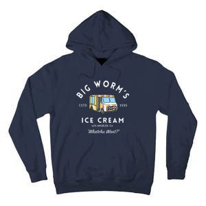 Big Worm&39;s Ice Cream &Quot;Whatchu Want&quot; Los Angeles CA Tall Hoodie