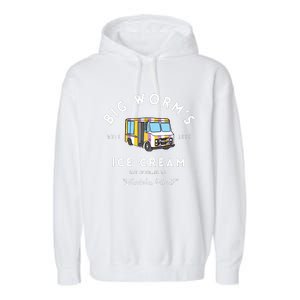 Big Worm&39;s Ice Cream &Quot;Whatchu Want&quot; Los Angeles CA Garment-Dyed Fleece Hoodie