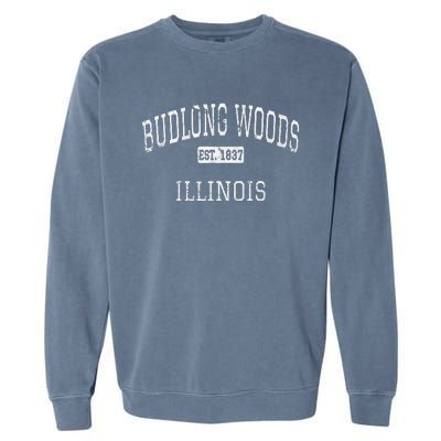 Budlong Woods Illinois Chicago Il Vintage Garment-Dyed Sweatshirt