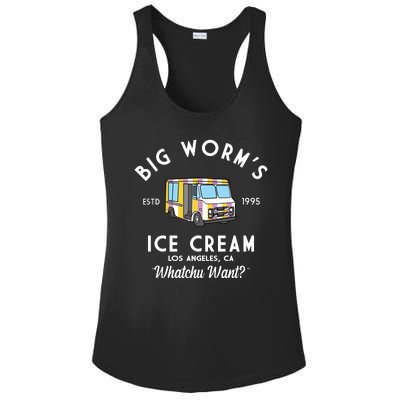 Big Worms Ice Cream Truck Vintage 1995 Ladies PosiCharge Competitor Racerback Tank