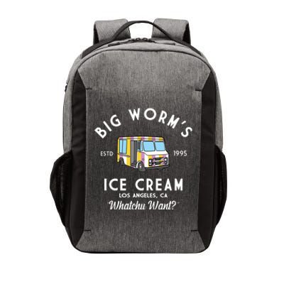 Big Worms Ice Cream Truck Vintage 1995 Vector Backpack