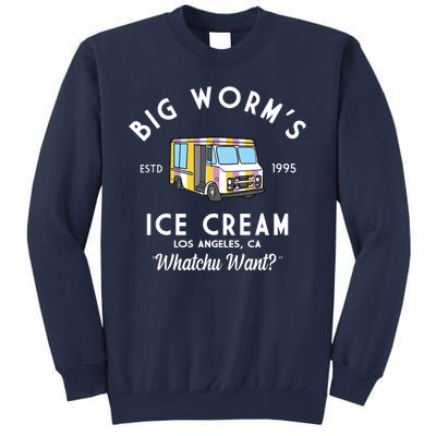 Big Worms Ice Cream Truck Vintage 1995 Sweatshirt