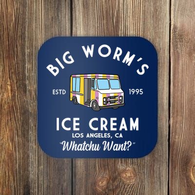 Big Worms Ice Cream Truck Vintage 1995 Coaster