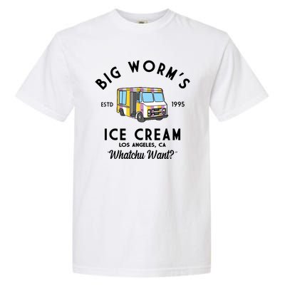 Big Worms Ice Cream Truck Vintage 1995 Garment-Dyed Heavyweight T-Shirt