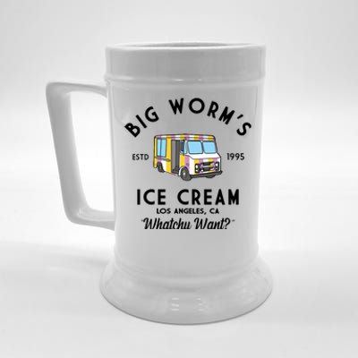 Big Worms Ice Cream Truck Vintage 1995 Beer Stein