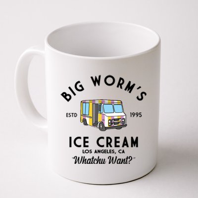 Big Worms Ice Cream Truck Vintage 1995 Coffee Mug