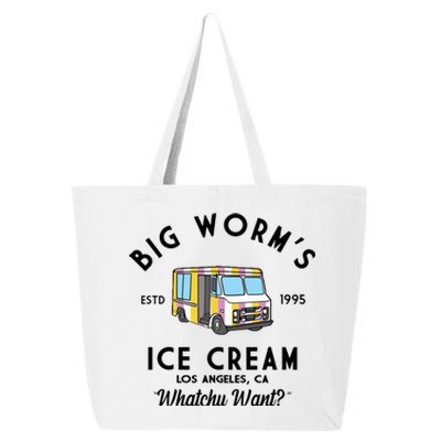 Big Worms Ice Cream Truck Vintage 1995 25L Jumbo Tote