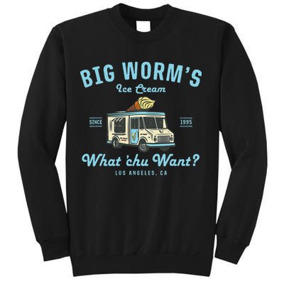 Big Worms Ice Cream Truck What Chu Want Sweatshirt