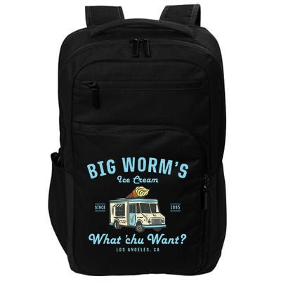 Big Worms Ice Cream Truck What Chu Want Impact Tech Backpack