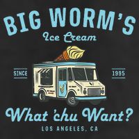 Big Worms Ice Cream Truck What Chu Want Adult Drive Performance Visor