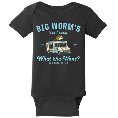 Big Worms Ice Cream Truck What Chu Want Baby Bodysuit