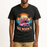 Big WormS Ice Cream Whatchu Want Funny Ice Cream Lovers Tall T-Shirt