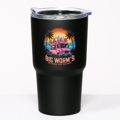 Big WormS Ice Cream Whatchu Want Funny Ice Cream Lovers Tumbler