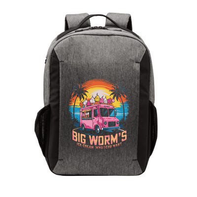 Big WormS Ice Cream Whatchu Want Funny Ice Cream Lovers Vector Backpack