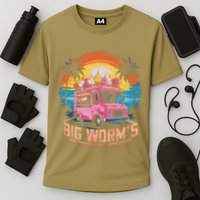 Big WormS Ice Cream Whatchu Want Funny Ice Cream Lovers Cooling Performance Crew T-Shirt