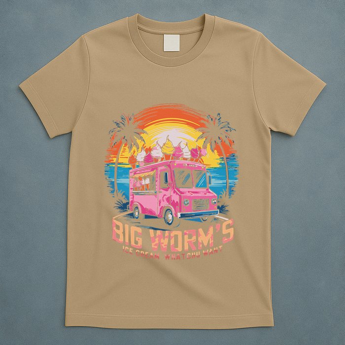 Big WormS Ice Cream Whatchu Want Funny Ice Cream Lovers T-Shirt