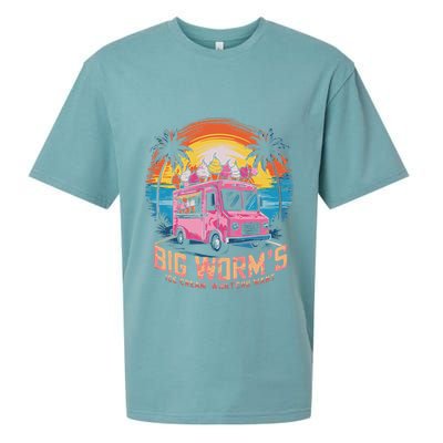 Big WormS Ice Cream Whatchu Want Funny Ice Cream Lovers Sueded Cloud Jersey T-Shirt