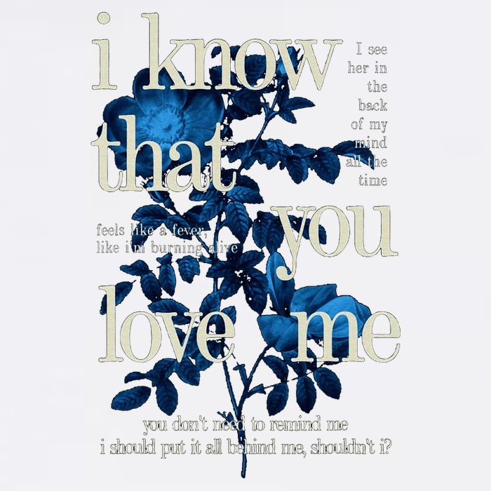 Billie Wildflower Inspired I Know That You Love Me Button