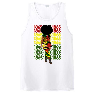 Black Woman Juneteenth Black History PosiCharge Competitor Tank