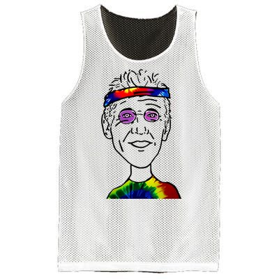 Bill Walton Jay Bilas Share Memories Tie Dye Mesh Reversible Basketball Jersey Tank