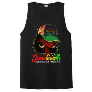 Black Women Juneteenth Remembering My Ancestors PosiCharge Competitor Tank