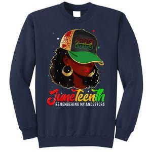 Black Women Juneteenth Remembering My Ancestors Sweatshirt