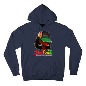 Black Women Juneteenth Remembering My Ancestors Tall Hoodie