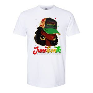 Black Women Juneteenth Remembering My Ancestors Softstyle CVC T-Shirt