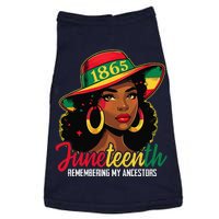 Black Women Juneteenth Remembering My Ancestors Doggie Tank